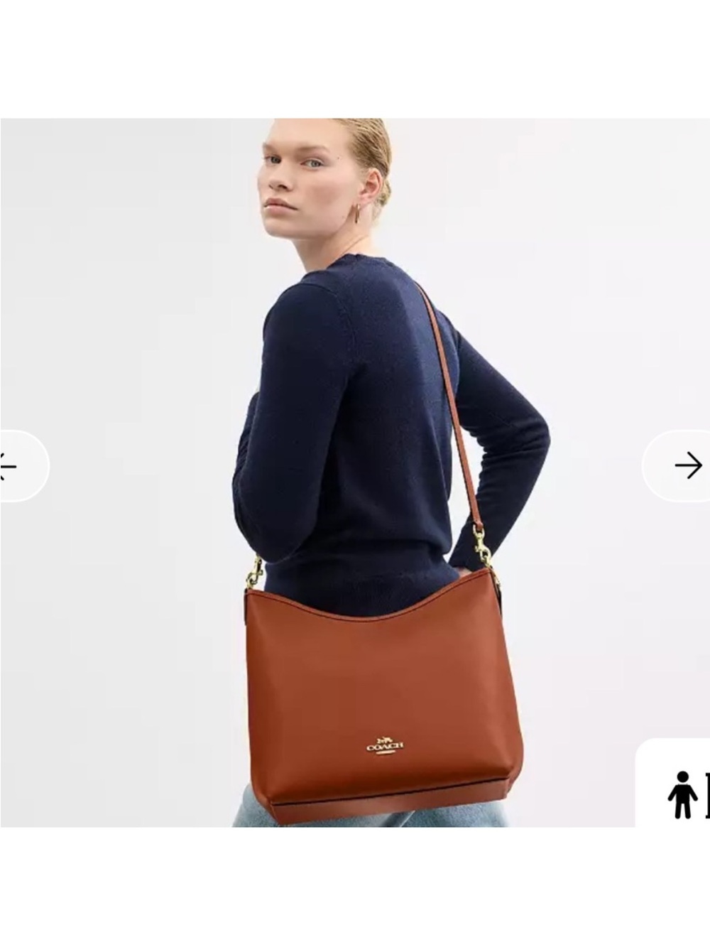 Coach Hobo Laurel Large Shoulder Bag - Picture 13 of 15